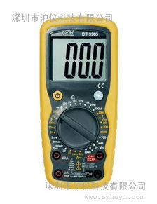 dt 9908 高性能高精確數(shù)字萬(wàn)用表高清大圖展示——谷瀑環(huán)保電子產(chǎn)品